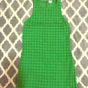 CROWM & IVY  Eyelet print summer spring dress